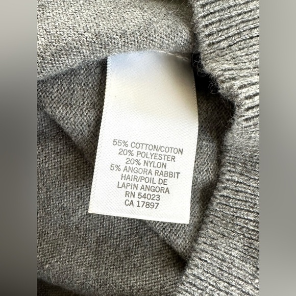 Banana Republic Gray Crew Neck Sweater Versatile Knit - Picture 3 of 6